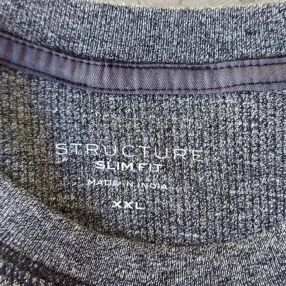 Structure  men's long sleve sweater top. Size XXL - Picture 5 of 7